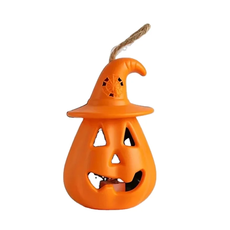 Double Side Pumpkin Skull Night Light Lamp Changing LED Nightlight Room Decor Table Desk Lamps Halloween Gifts for Kids Boys