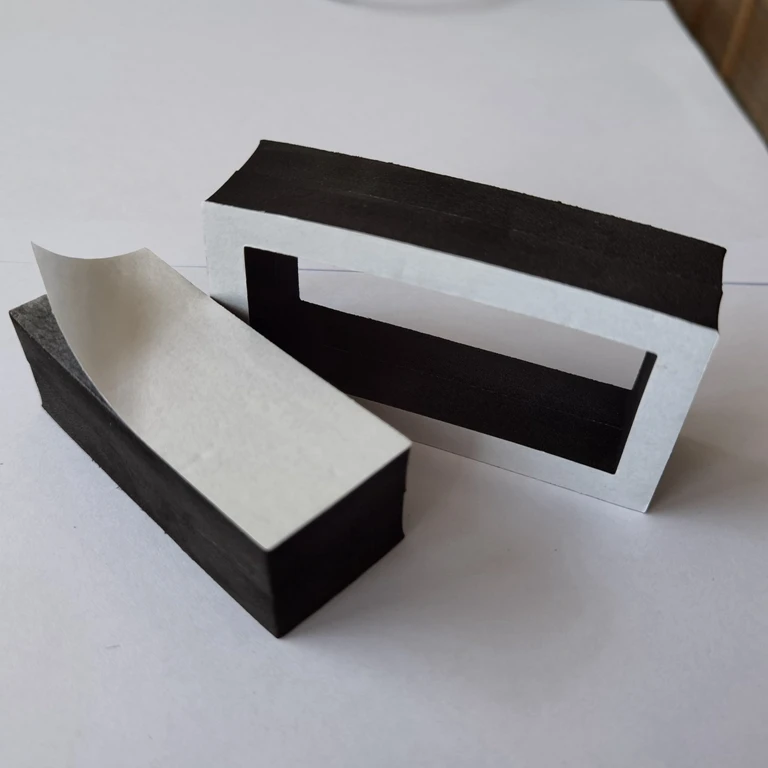 Custom Die Cutting Self-Adhesive flame retardant EVA Foam Gasket EPDM spacer LED light Seals