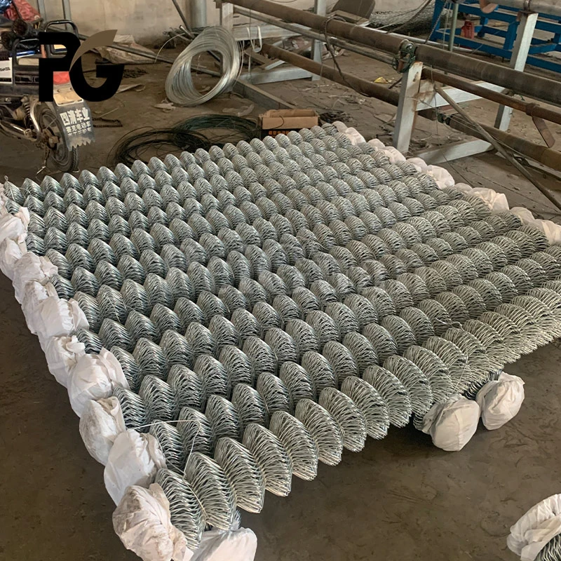 6 /9 /10 /12 Gauge Angle Post Chain Link Fence Galvanized Chain Link Fence In Malaysia