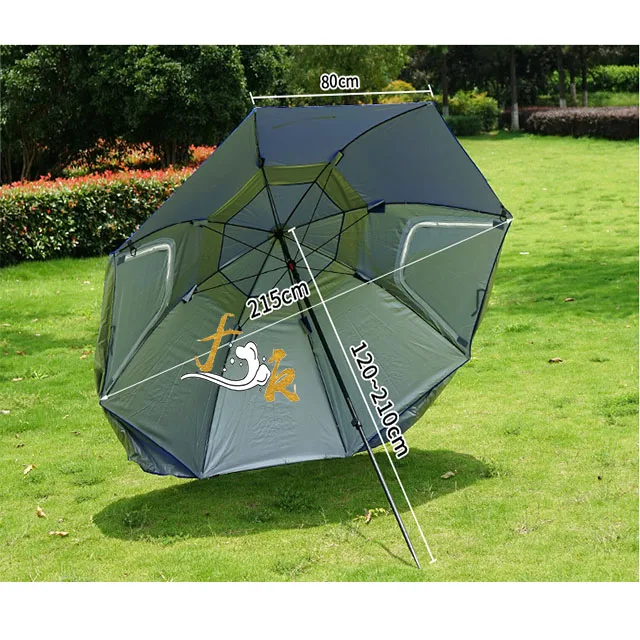 
Outdoor garden sunshade fishing umbrella, beach camping pergola, windproof umbrella 