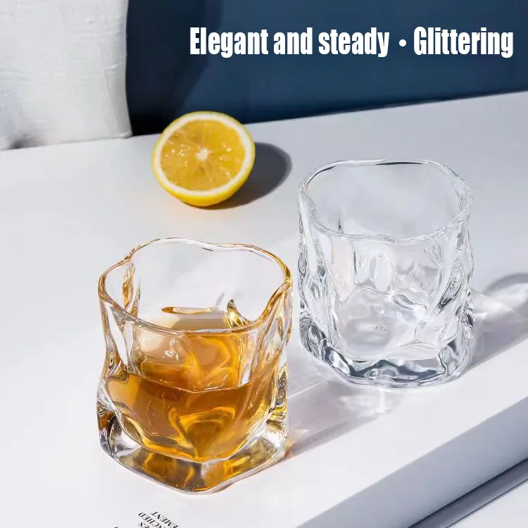 Hot Selling Crystal Glass Wine Hand Blown Glasses Whiskey Glass Set Crystal Coffee Glasses Beer Glass For Bars