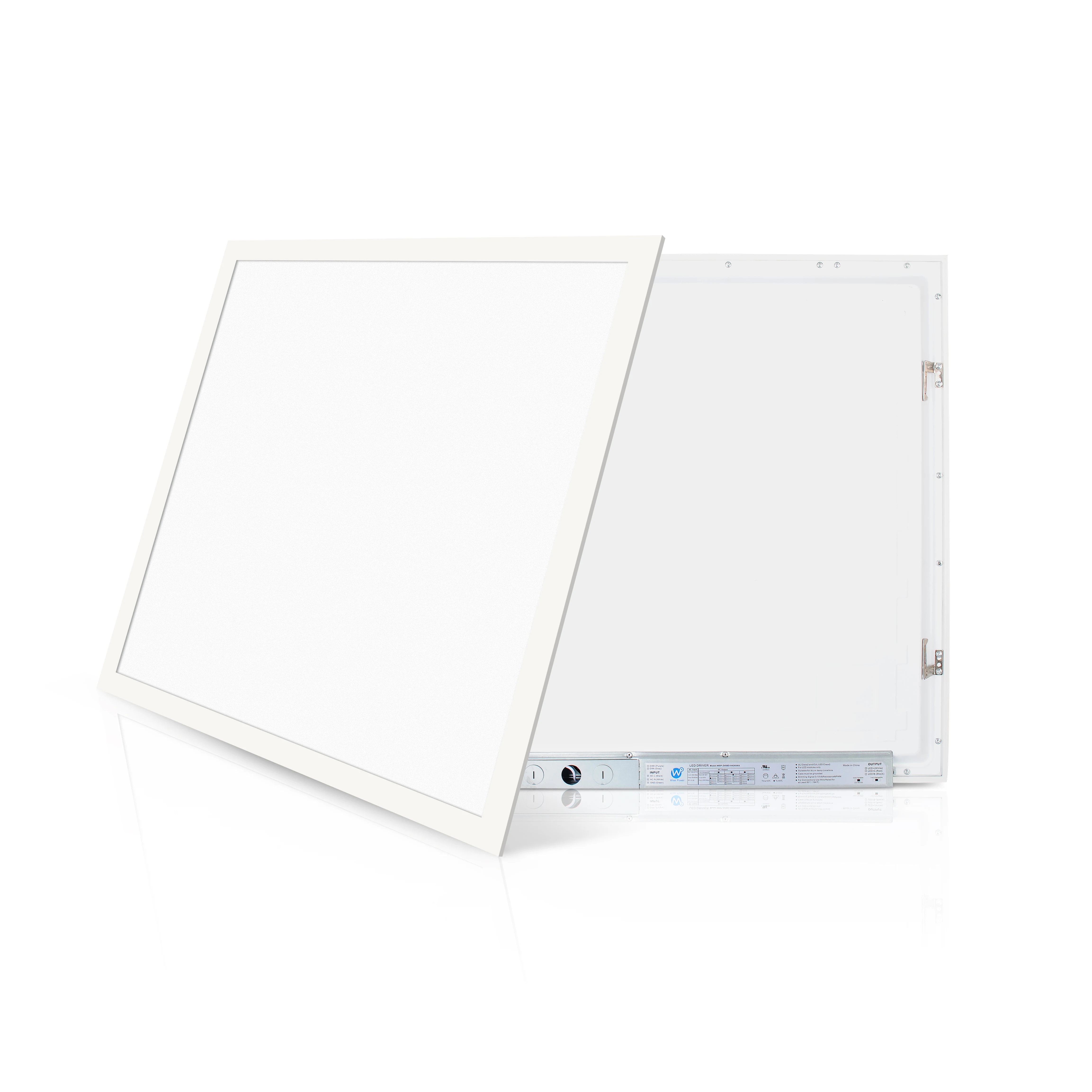 HESHI ETL Cert 2*2 feet 100-277V 3cct 3 wattage adjustable 20W 30W 40W square backlit led panel light for hotel office home