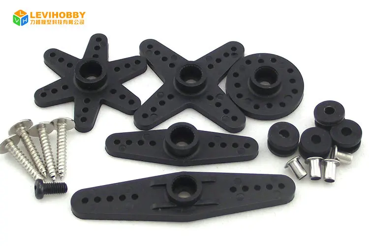 High Torque  Ball Bearing 20kg servo Titanium Gear servo motor For RC Robots