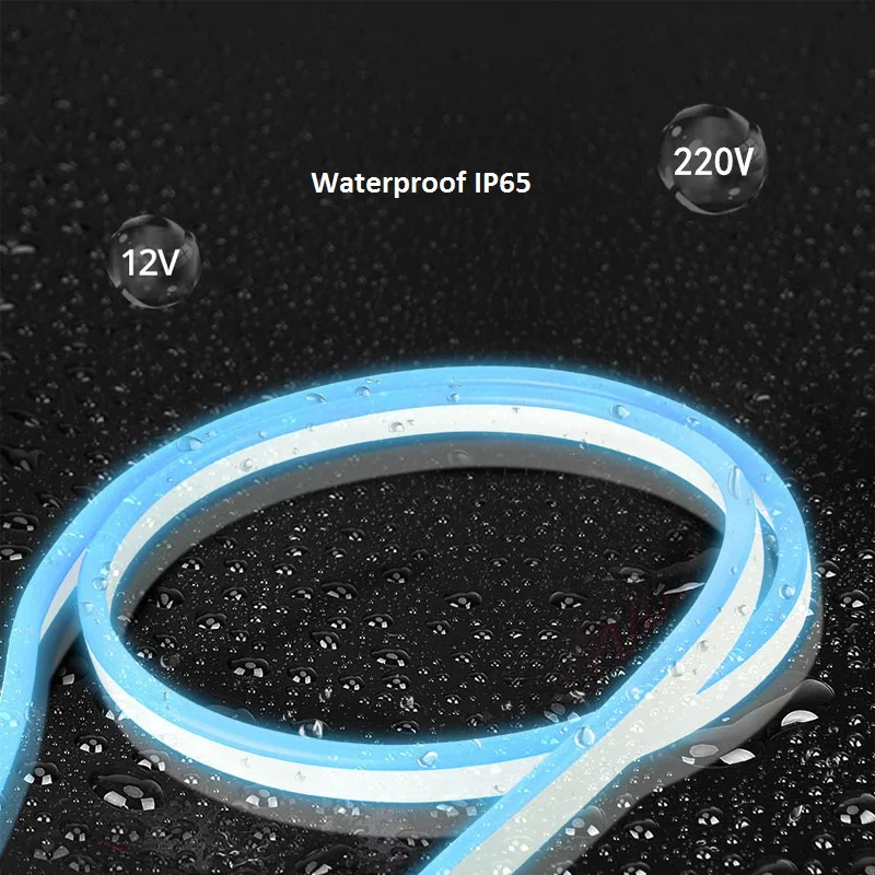 Waterproof 12V Flexible Silicone Neon Strip Landscape Decoration Lamp Custom Words Letter Signs Led Neon Lights