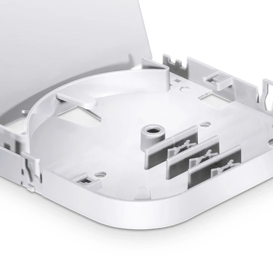 Fiber Fusion Tray 6 Core Fibers High Strength Plastic Flame Retardant Thickened Fiber Optic Cable Splice Tray