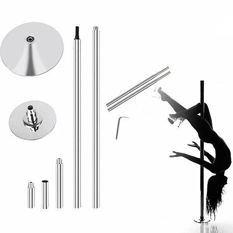 2022 custom telescopic portable stripper pole with stage platform stripper stage pole