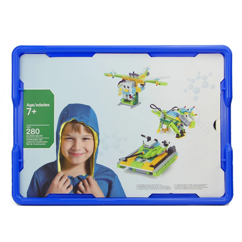 WeDo 2.0 STEM Robotics Kit Science Education Building Blocks Set Compatible with 45300 DIY Construction Toys for Kids Learning