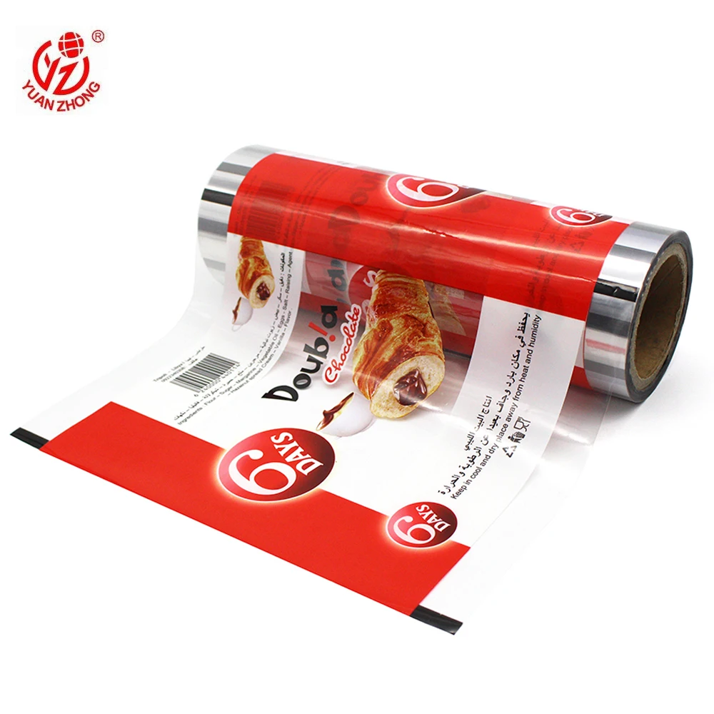 Food Grade BOPP/LDPE/CPP Plastic Bag Composite Packaging Materials Film Roll