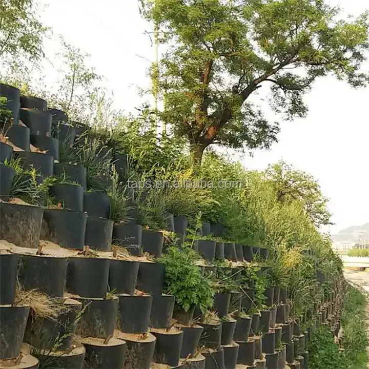 Smooth HDPE Geocell for Outdoor Slope Stabilization Retaining Wall Competitive Price