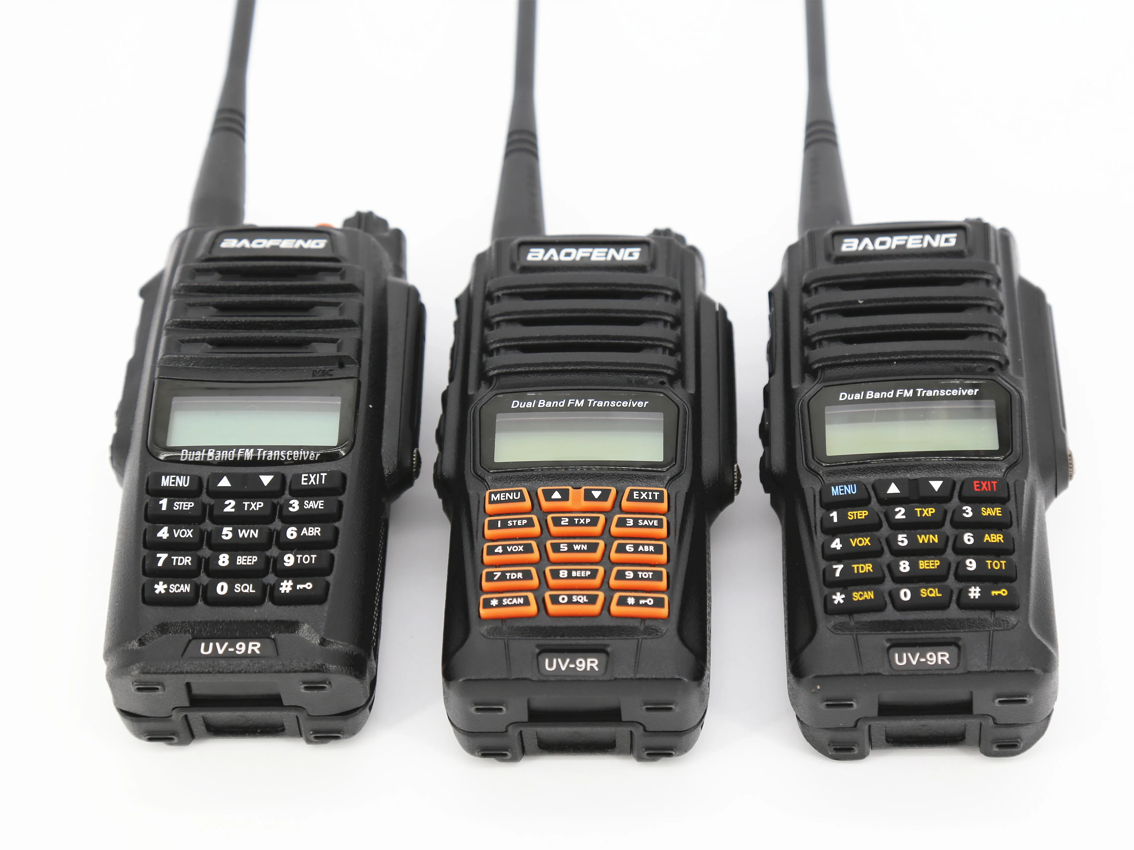 Baofeng uv9r plus Водонепроницаемая рация baofeng uv 9r 8 Вт высокомощная УКВ УВЧ Двухдиапазонная дальнего
