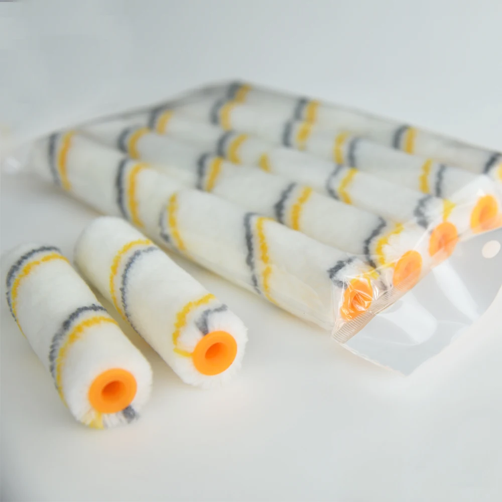 
 Высокое качество акрилового волокна 4 дюйма для малярного валика пополнения завод инструменты для рисования  