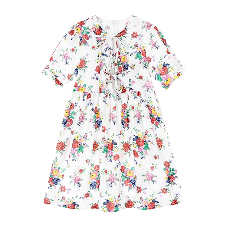 New fashion frock designs for small girls kids lovely baby dress new style