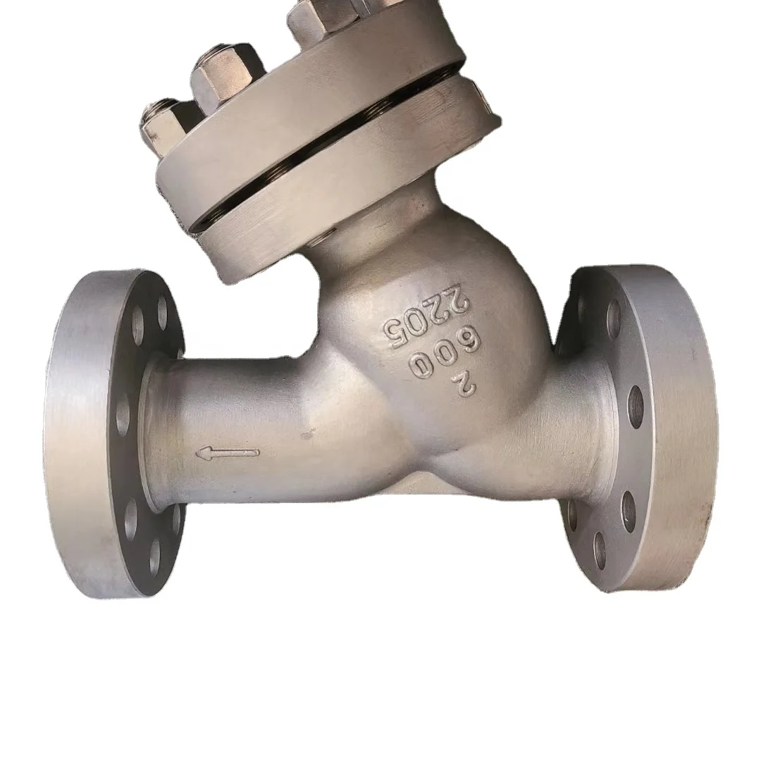 Cast steel wcb y strainer  RF end y type strainers