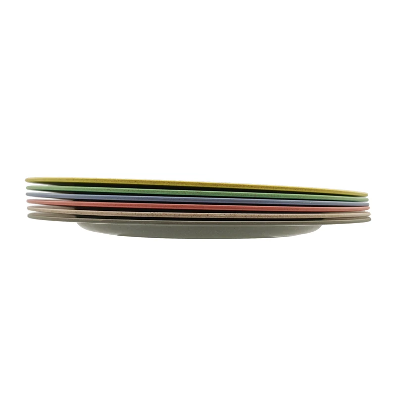 Eco-friendly Biodegradable Unbreakable Dinner Wheat Straw Restaurant Plastic For Picnic And Dishes plates for