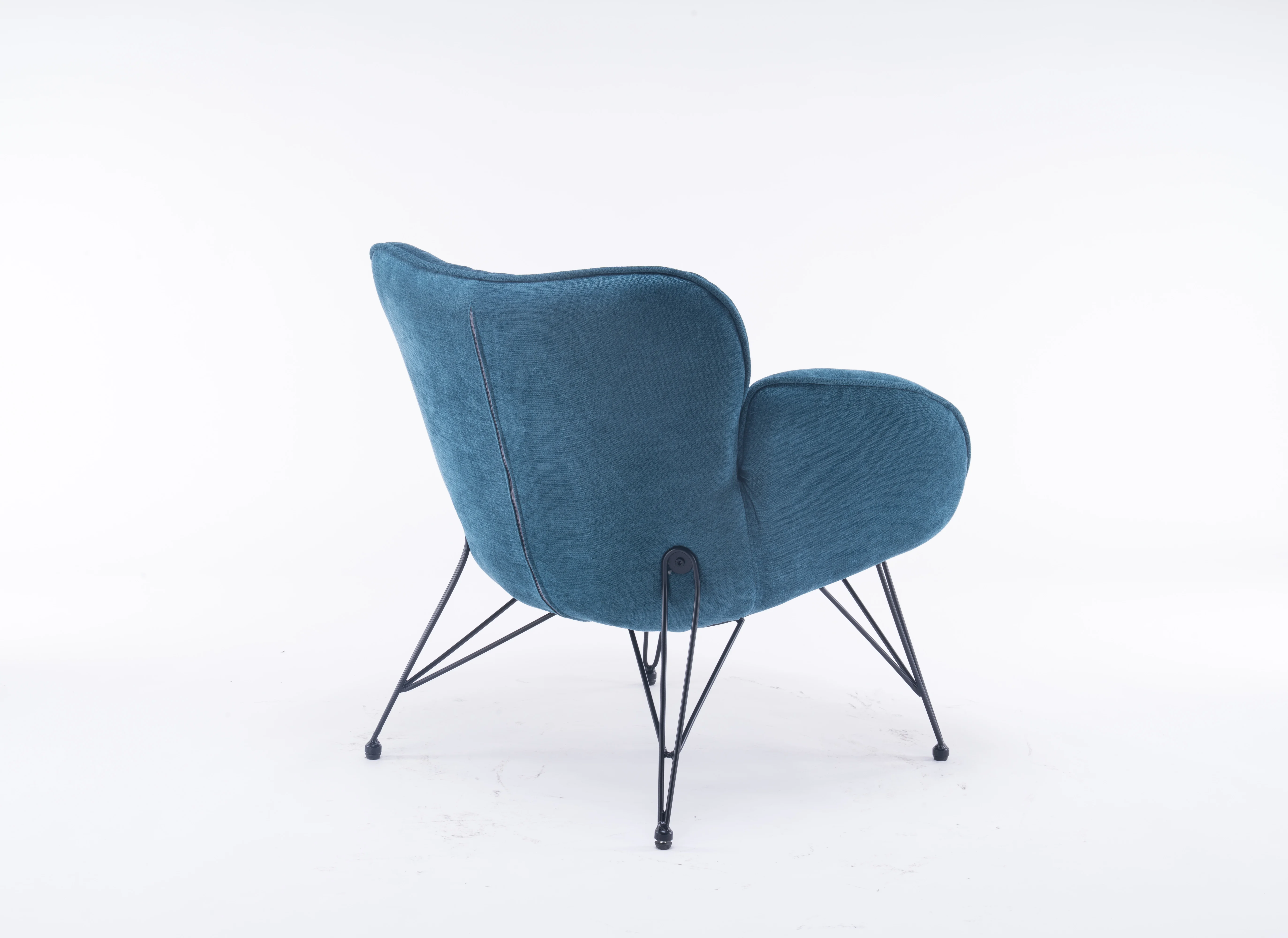 
Nordic style fabric sofa light luxury balcony living room bedroom living chair 