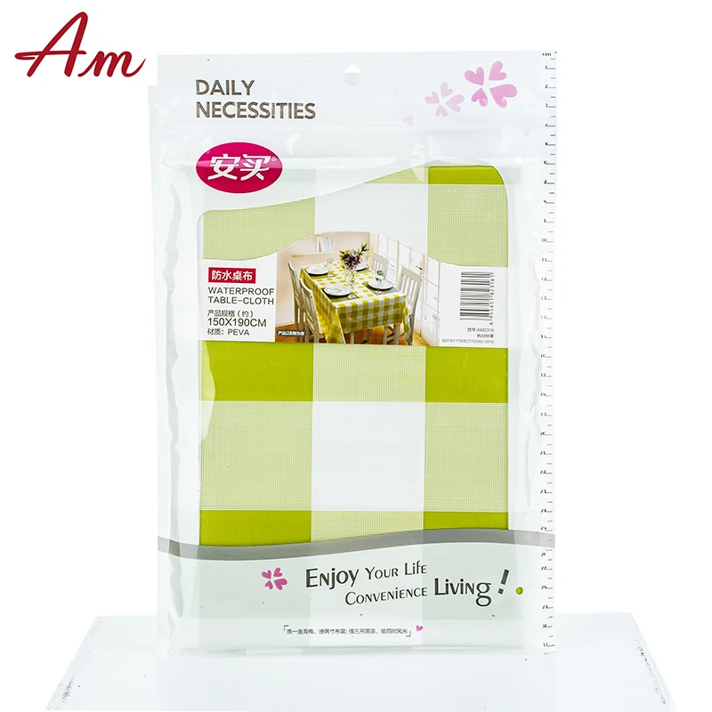 Водонепроницаемая скатерть по индивидуальному размеру, многоразовая Красивая скатерть