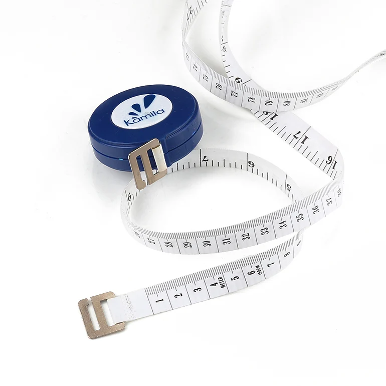 Wintape Metric and Imperial Scale Round ABS Soft Retractable PVC Fiberglass Tape Measure With Customized Logo Hot Sell