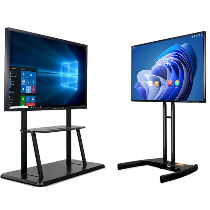 Factory OEM ODM Digital Whiteboard 4K Display 65 75 86 inch Interactive Flat Panel Multi Touch Screen Smart Board