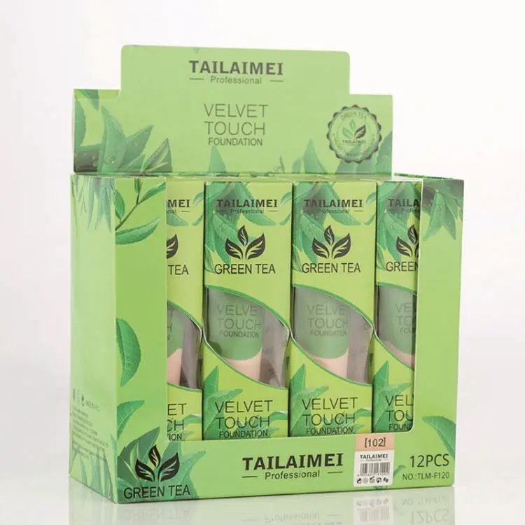 Высокое Покрытие хорошее качество Основы Оптовая Продажа Мягкий Тюбик зеленый чай уход за лицом bb крем 35 мл