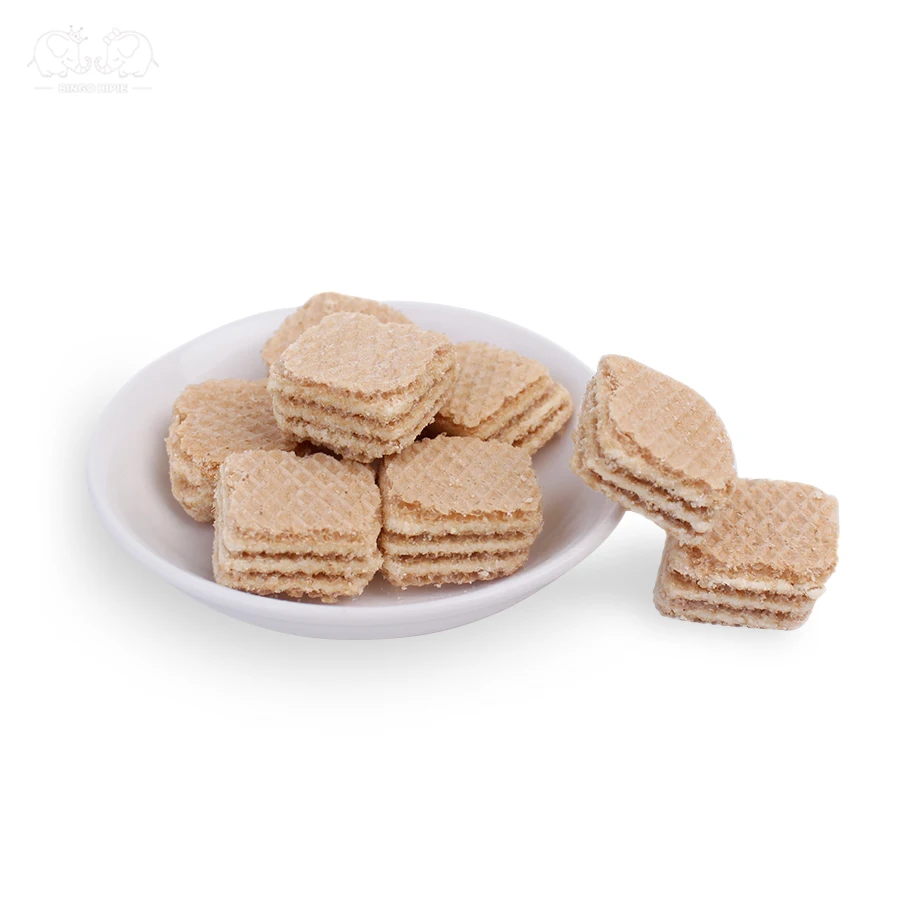 OEM/ODM Wholesale Chocolate and Biscuit Snack Club Social Crackers Soy Milk Cocoa Three Flavor Wafer