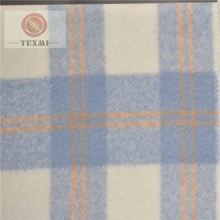 
 Тканая шерстяная ткань в клетку для верхнего пальто костюма блейзера шерстяная твидовая ткань  