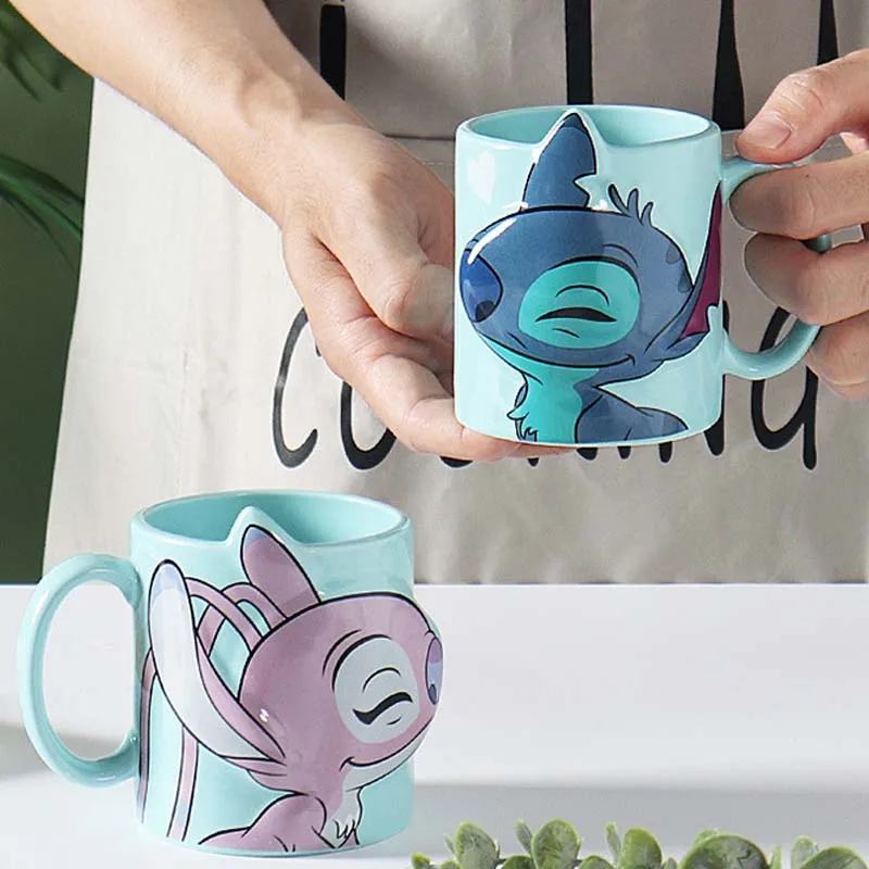 Hot Selling Cartoon Porcelain Mugs Creative Designed Ceramic Milk Tea Coffee Mugs Customized Anime 3D Mug Souvenir