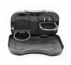 Cute Cartoon Backseat Table Foldable Multi-Function Portable Eating Tray Automobile Accessories Back Seat Car Food Tray