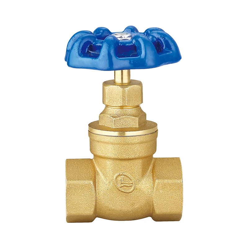 Латунные запорные клапаны, 16 бар, 4 дюйма, с ручкой из стали