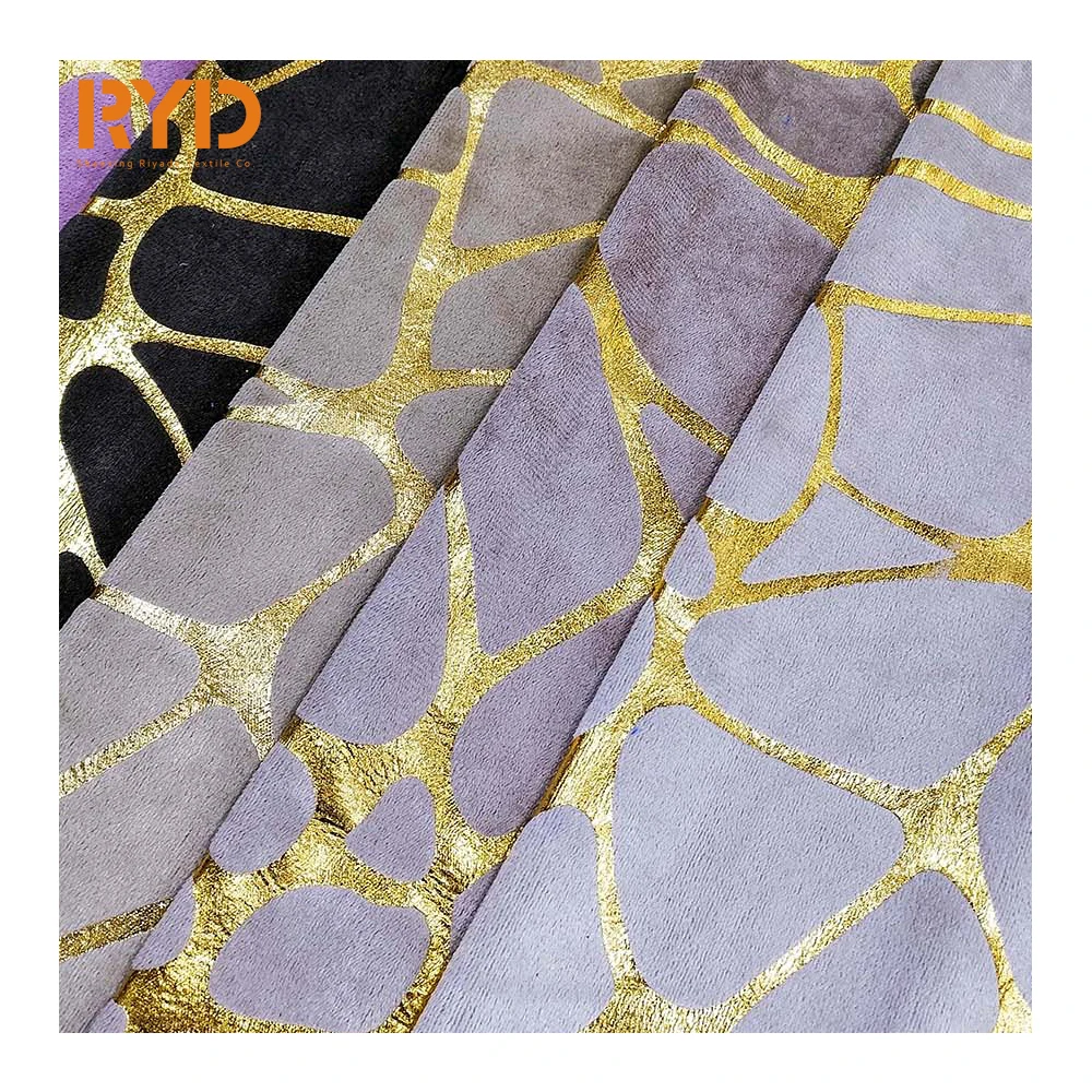Holland Velvet 2022 New Foil Polyester Knitting for Furniture and Upholstery Sofa Fabric