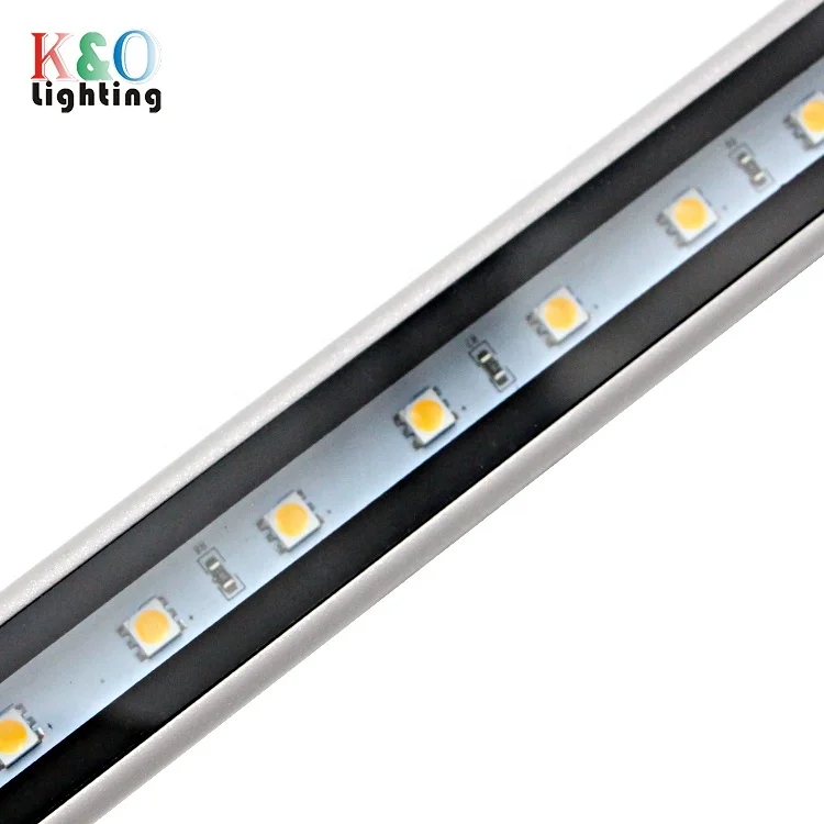 Slim 24V Ip66 Waterproof RGBW LED Wall Washer Light Aluminum Alloy Outdoor For Building Facade
