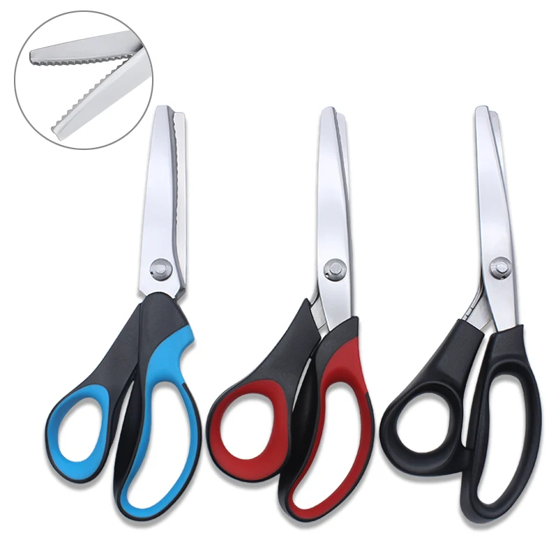 Hot Sale Fabric Lace Scissors Wave Flower Tooth Serrated Scissors Sewing Tailor Scissors