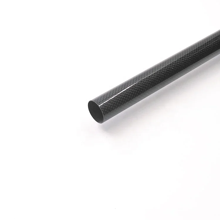 Customize 3K Cheap Price Heat-Insulation Black Color Oval Carbon Fiber Tubes