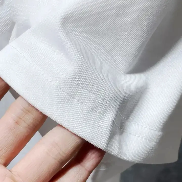 2024 Exclusive Edition Factory Wholesale Custom Embroidered Colorful Cross Horseshoe Cotton Short Sleeve T Shirt