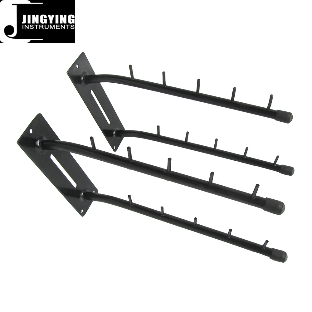 2024 Jingying Music Flute Hanger,Wholesale Wind Instrument Flute Wall Hanger Bamboo Flute Groove Plate Hanger Stands