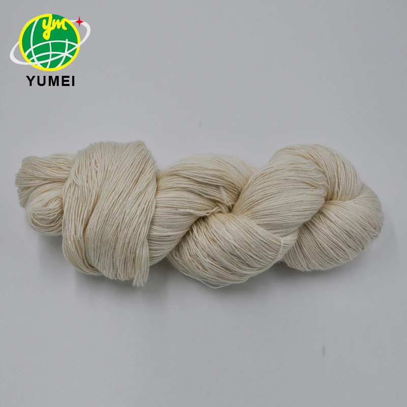 Best Selling soft tencel wool blended yarn 12N/3 50%tencel 50% wool For Carpet and Rugs