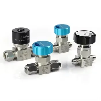 3045 psi 250 psi high pressure low pressure ultrahigh purity stainless steel 1/4' 1/8' OD VCR springless diaphragm valve