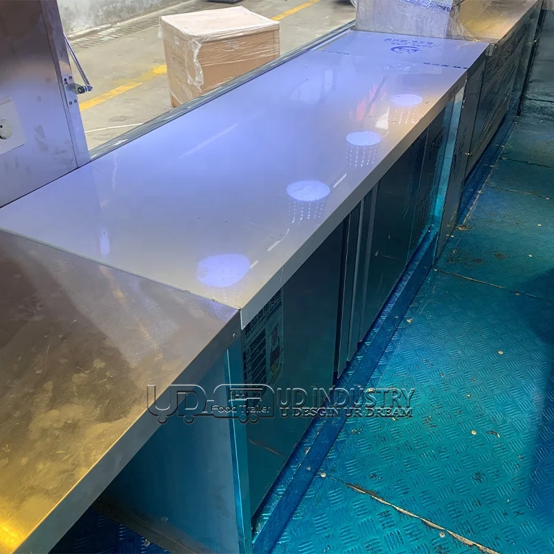 In Stock Fully Equipped Enclosed Coffee Truck Pizza Mobile Bar Airstream Food Trailer For Sale