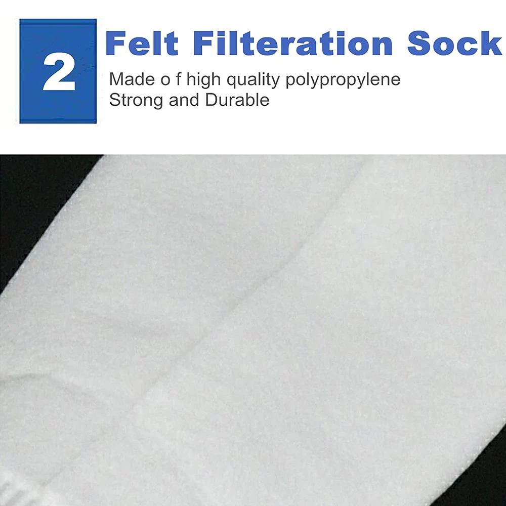 5, 10, 25, 75, 100 микрон, пластиковое кольцо, нейлоновые сетчатые мешки для фильтров для воды/масла, 2x10 дюймов, промышленные мешки для фильтров для жидкости