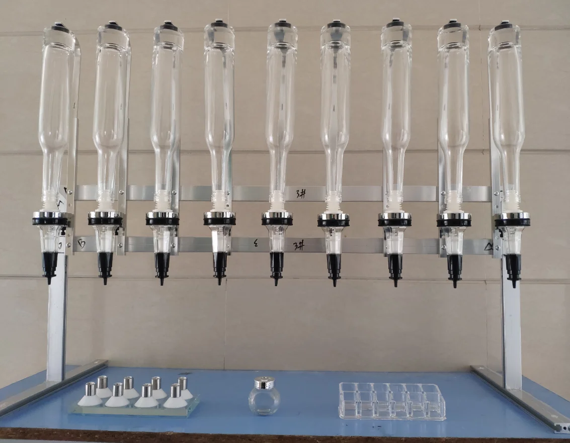 New design: perfume bar dispenser. bottles