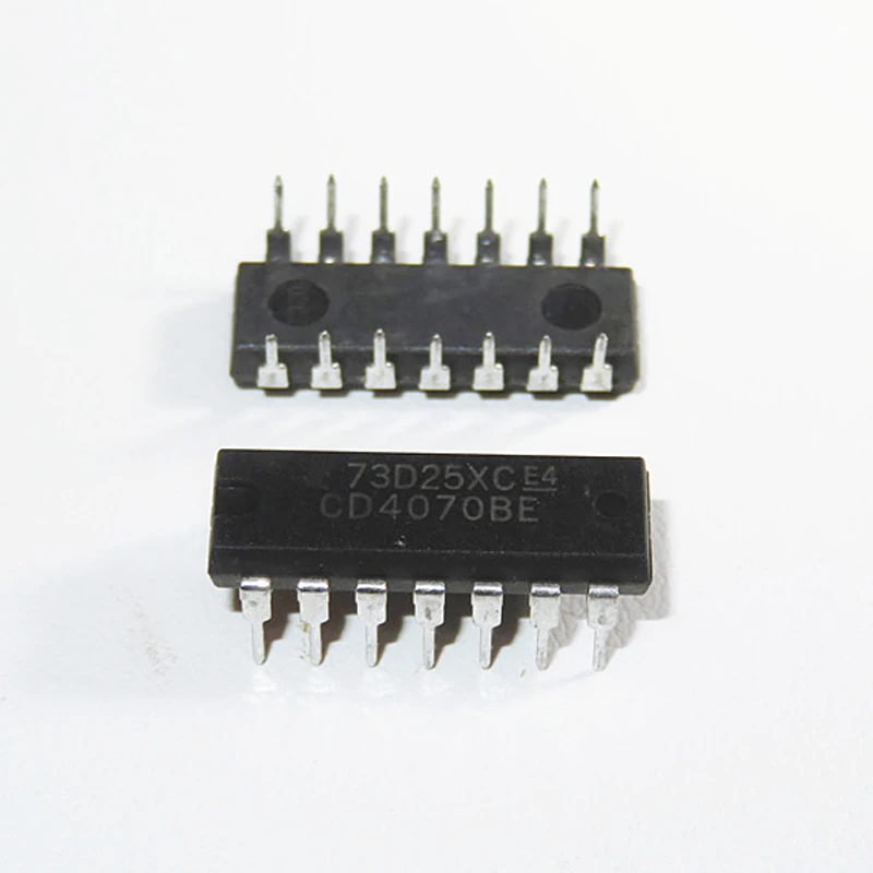 CD4070BE Logic Gates 4 Channel 14-PDIP Logic IC chip CD4070BE