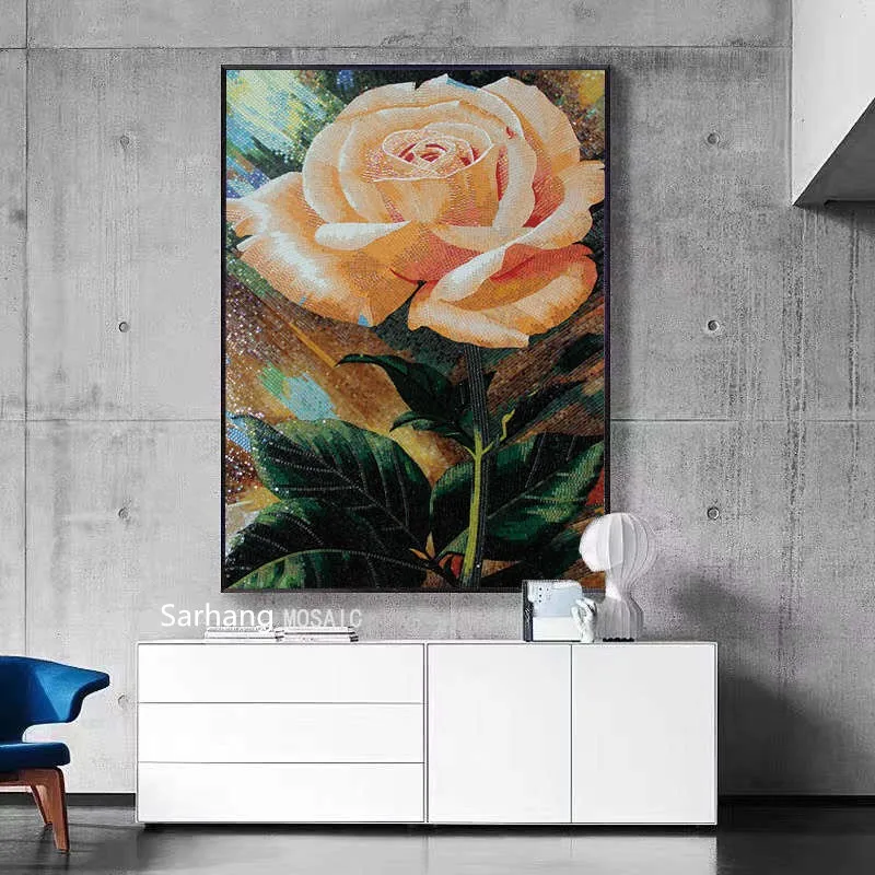  Высочайший уровень индивидуальные зеркальные мозаичные плитки для гостиной стены