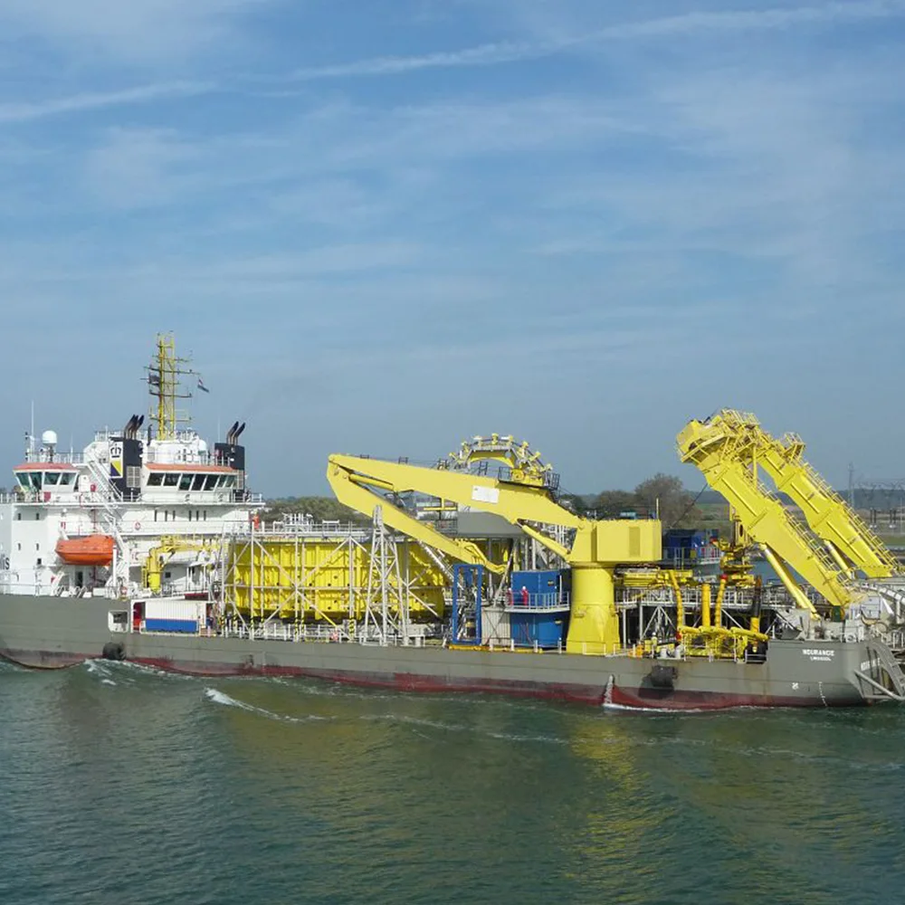 Professional 20 Ton Marine Deck Crane with Core Motor Engine & Gear Components