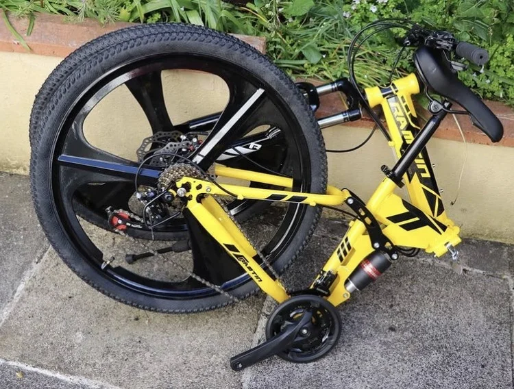 24 speed ride on car men road fork 26 wheels sports mtb downhill bicycle mountain foldable folding bike