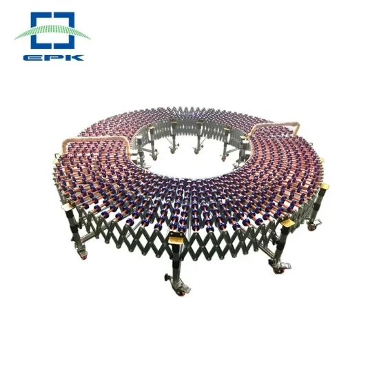Factory Directly Supply Affordable Telescopic Automotive Skate Wheel Roller Conveyor