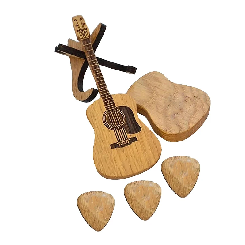 Хит продаж новый стиль деревянный ящик для гитары аксессуары хранения любителей бас-гитары укулеле