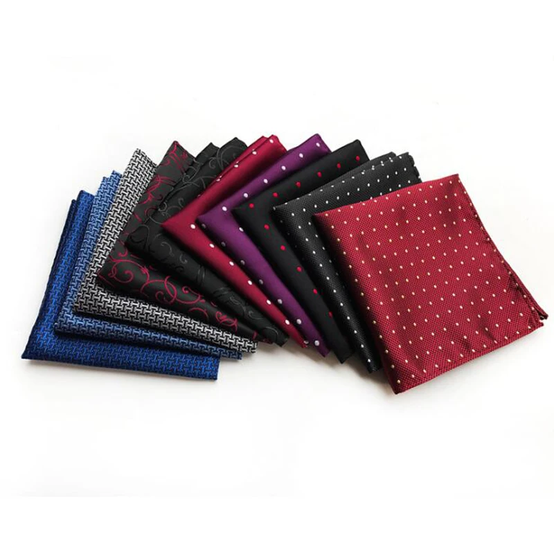 Cashew Dots Pocket Square Colorful Handkerchief for Adults Men Party Gift 25*25cm