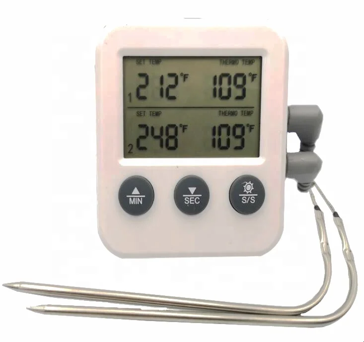 
Thermometer Grill Digital Cooking Thermometer Meat Thermometer With Dual Probe 