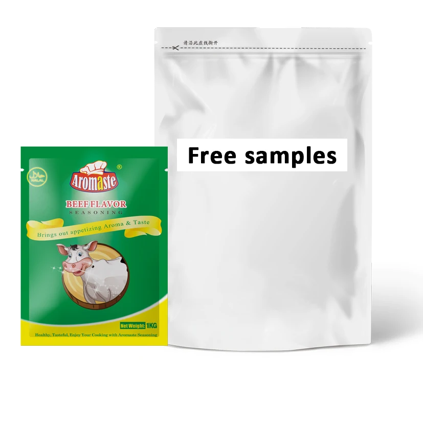 10g Halal Beef Stock Seasoning Powder Food Grade Chicken Flavor Dry Spices and Bouillon Haccp Certified in Carton Packaging