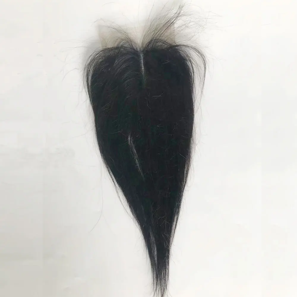 
Best Price Natural T Part Lace Wig human Hair Closures Wigs 6-20inch Brazilian Straight Hair Closure 