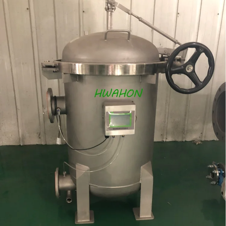Stainless steel bag water filtration housing filter for chemical food industry juice